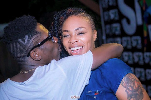 Charles Nii Armah Mensah Jr,well known as Shatta Wale and girlfriend Michelle Diamond (Shatta Michy)