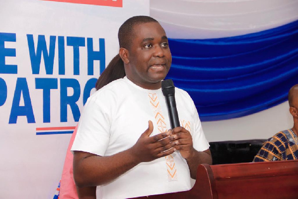 National Treasurer of the NPP, Dr. Charles Dwamena