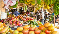 A file photo of some fruits on display at a market