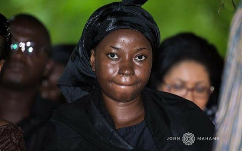 Late Captain Mahama's widow, Barbara Mahama