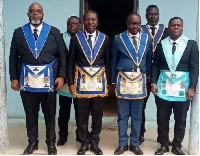 Effutu Member of Parliament, Alexander Kwamena Afenyo-Markin and other freemasons