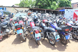 The riders were taken through sensitization exercises on road traffic regulations