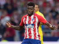 Thomas Partey of Club Atletico de Madrid