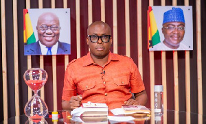 Paul Adom-Otchere is host of Good Evening Ghana