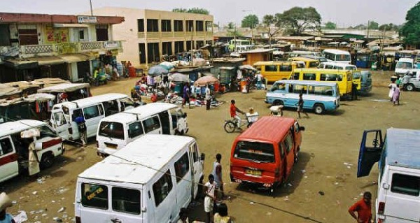 Aerial shot of a bus terminal | File photo