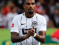 Kevin-Prince Boateng was on target for Eintracht Frankfurt