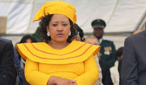 Maesaiah Thabane, wife of former prime minister of Lesotho