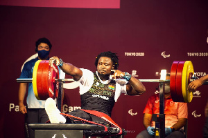 Powerlifter, Emmanuel Nii Tetteh Oku