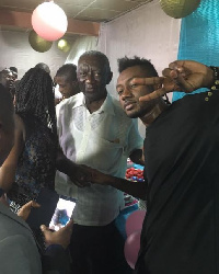 Pappy Kojo with former president J.A.Kufour