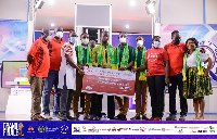 Absa Bank Ghana presented a cash prize of GHs40,000 to the overall winner, Prempeh College