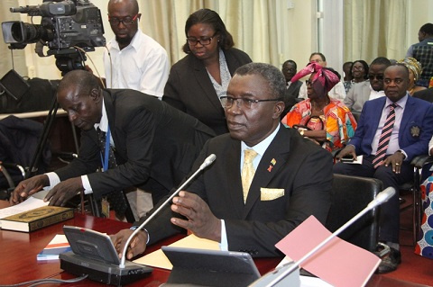 Professor Kwabena Frimpong-Boateng, Minister of Environment, Science, Technology and Innovation