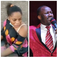 Moesha Buduong and Apostle Johnson Sulemana