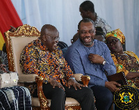 President  Nana Addo Dankwa Akufo-Addo and Education Minister Dr Matthew Opoku Prempeh