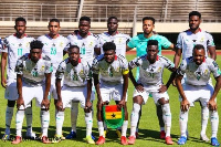 Black Stars in a group photo