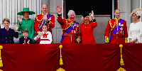 The Princess of Wales will be back on the balcony as she was for last year's parade