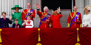 The Princess of Wales will be back on the balcony as she was for last year's parade