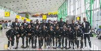 A photo of Nigeria's CHAN team