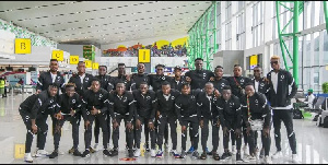 A photo of Nigeria's CHAN team