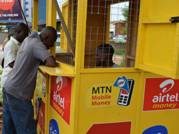 A mobile money vendor