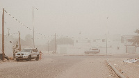 The sand from the storms originates from a feature known as the Bodele Depression