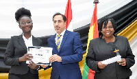 The scholarships were  awarded to best law students in KNUST