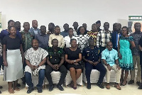 Some officials at a national workshop on CSO-led transboundary monitoring