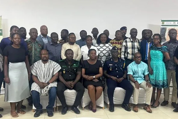 Some officials at a national workshop on CSO-led transboundary monitoring