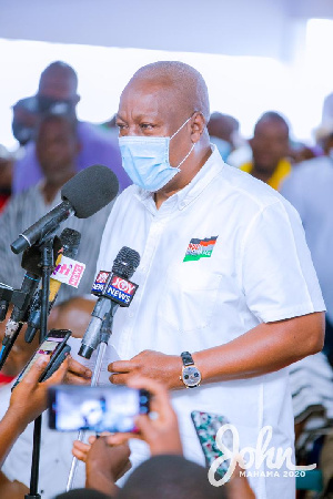 John Dramani Mahama WA Tour1