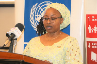 Angela Lusigi, Resident Representative of UNDP in Ghana