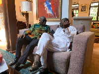 President Nana Addo Dankwa Akufo-Addo and Ken Ofori-Atta