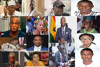 The reshuffled ministers