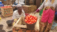 A tomato seller