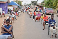 President Nana Akufo-Addo has continuously urged social distancing