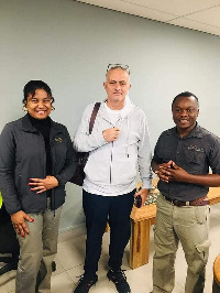 Jose is in Namibia