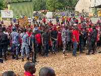 Golden Star Resources employees have held many demonstration to press home their demands