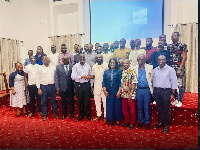 Participants in a group photo with the Deputy CEO of PPA, Kwame Prempeh