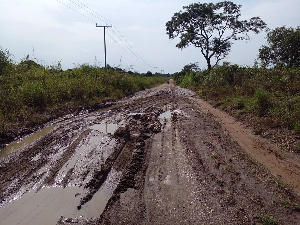 Residents say the road is the lifeline of the community