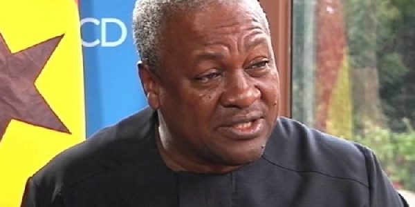 NDC flagbearer, John Dramani Mahama