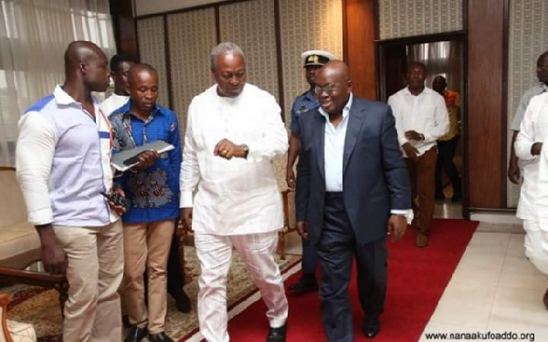 Former President John Mahama claims God is bigger than President Akufo-Addo