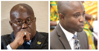 President Nana Addo Dankwa Akufo-Addo and Kwabena Mintah Akando