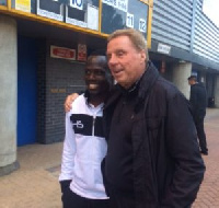 Harry Redknapp with Emmanuel Agyemang Badu