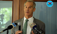 Andrew Barnes, the Australian High Commissioner to Ghana