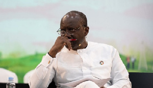 Ken Ofori Atta Pensive