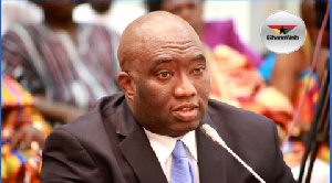 Joe Ghartey, the Minister of Railways Development