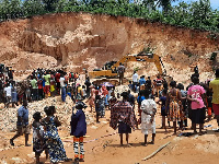 Officials of the Minerals Commission have visited the site