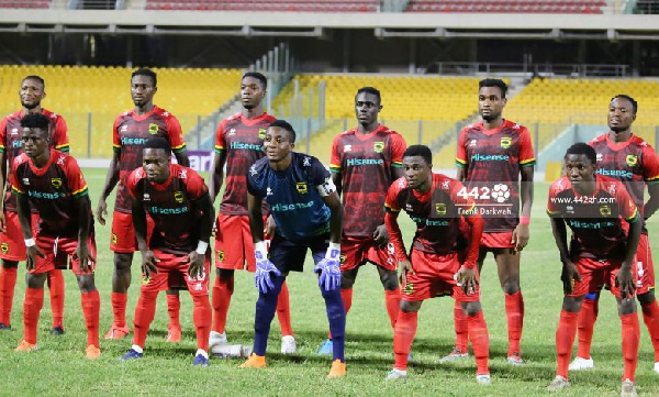 Asante Kotoko players