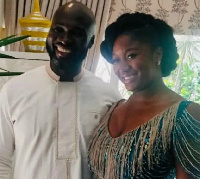 Kwabena Jumah and his wife Edwina Akufo-Addo