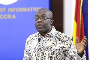 Information Minister, Kojo Oppong Nkrumah