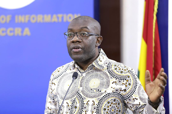 Information Minister, Kojo Oppong Nkrumah