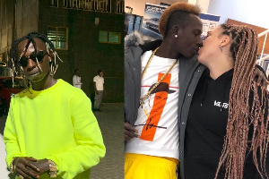 Patapaa and his girlfriend